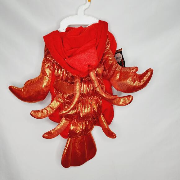 Thrills & Chills Lobster Pet Halloween Costume Size medium New - Picture 2 of 8